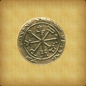 The coin is a talisman of good luck for everyone. 