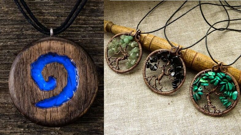 Powerful talismans for good luck, made with your own hands. 