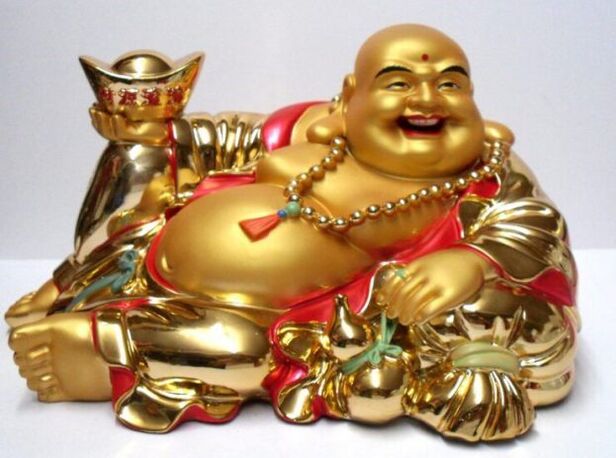 God Hotei an effective amulet for wealth, good luck and happiness