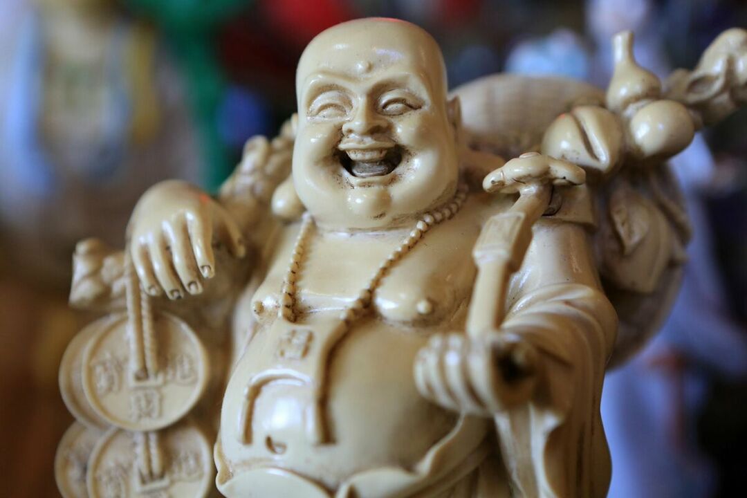 Family Health and Wellness Charm - Laughing Buddha